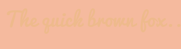 Image with Font Color EEBA8C and Background Color F5BA9E